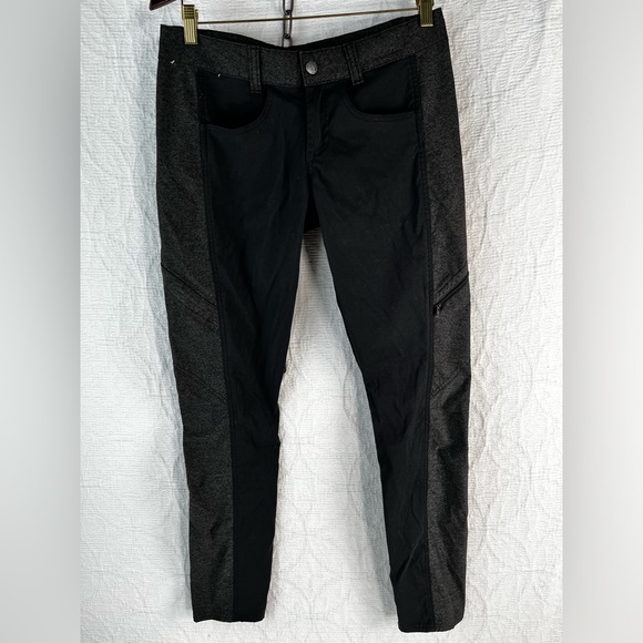 Prana Two Tone Pants Womens 8 Skinny Riding Jodhpur looking pants, not actually - Picture 1 of 16